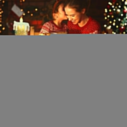 🎁Hot Promotion 49% Off🎅Christmas Candle Night Light🕯️