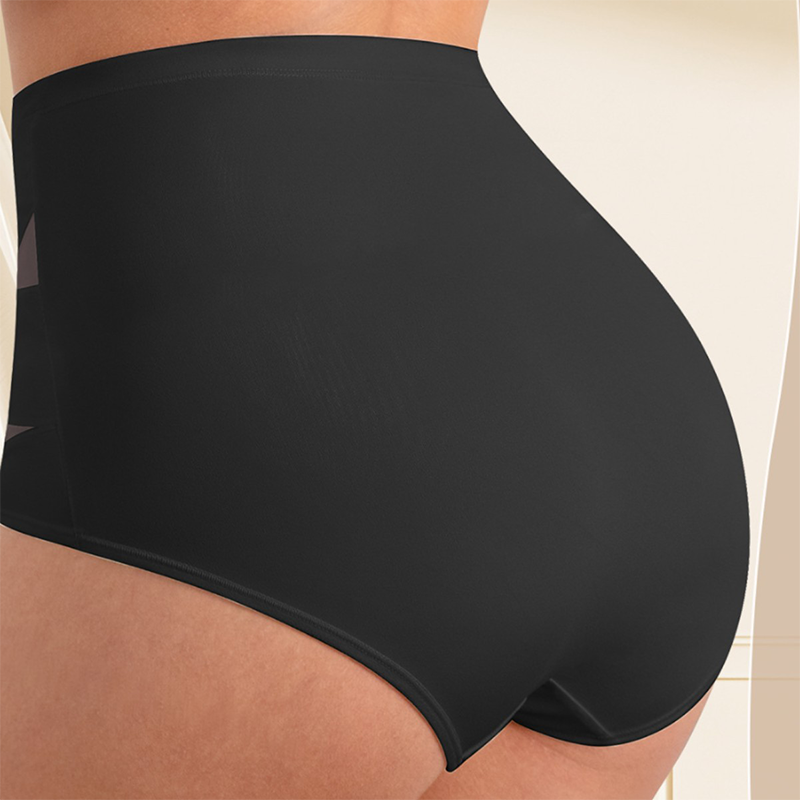 💕Limited Sale 50% OFF✨Plus-Size High-Waist Cross Tummy Control Panties