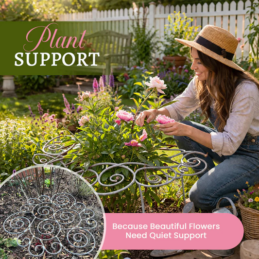 📢📢LAST DAY SALE 50% OFF🌱Heavy-Duty Flower Support Frame