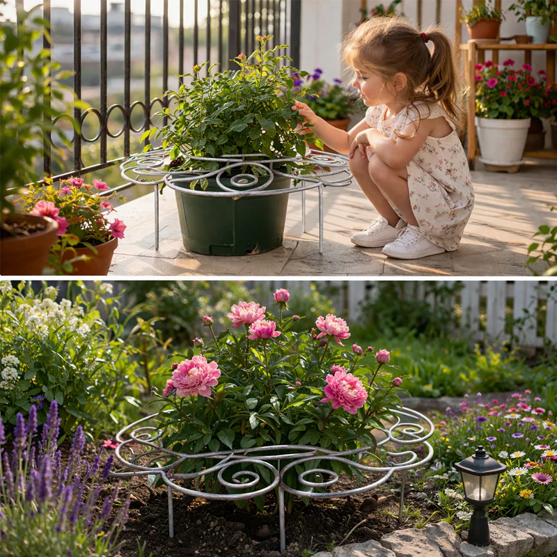 📢📢LAST DAY SALE 50% OFF🌱Heavy-Duty Flower Support Frame